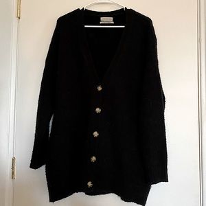 Plush oversized UO cardigan
